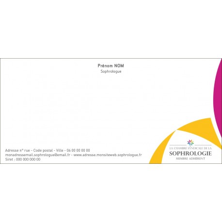 Carte de correspondance - Gamme rose