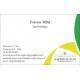 Cartes visite - Recto Vert
