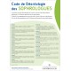 Affichette A4 - Code de Déontologie