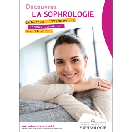 Affichette A4 - Découvrez la sophrologie