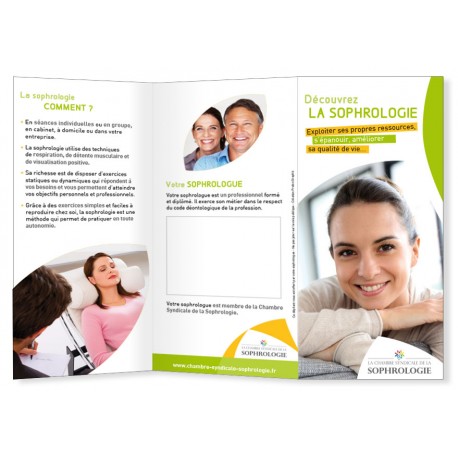 Dépliant 3 volets - Eco