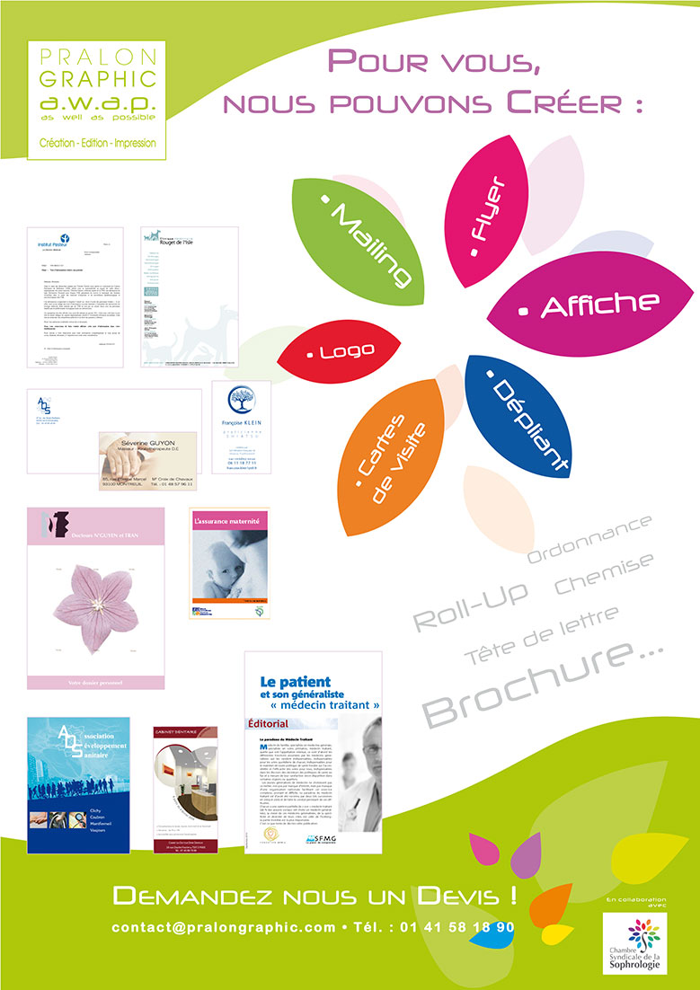 Services sur mesure de Pralon Graphic